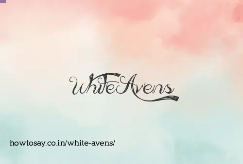 White Avens