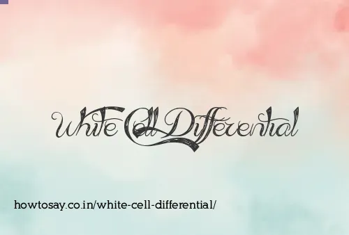 White Cell Differential