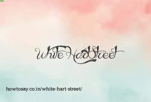 White Hart Street