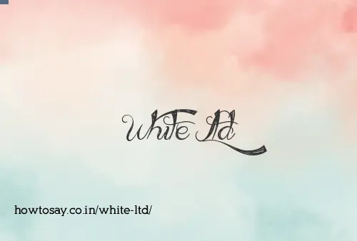 White Ltd