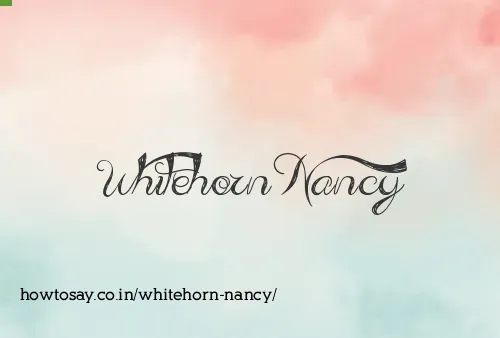 Whitehorn Nancy
