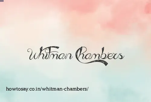 Whitman Chambers