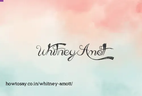Whitney Amott
