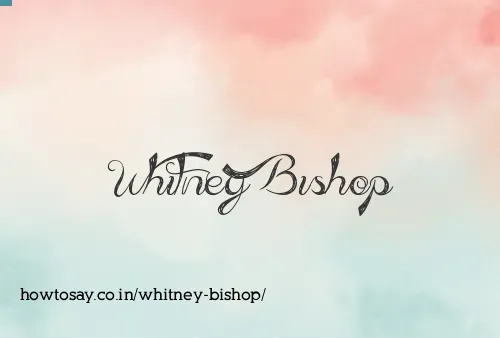 Whitney Bishop