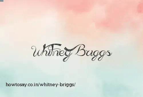 Whitney Briggs
