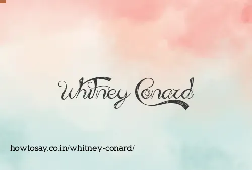 Whitney Conard