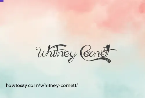 Whitney Cornett