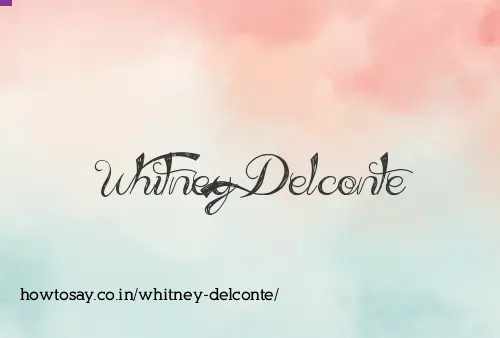 Whitney Delconte