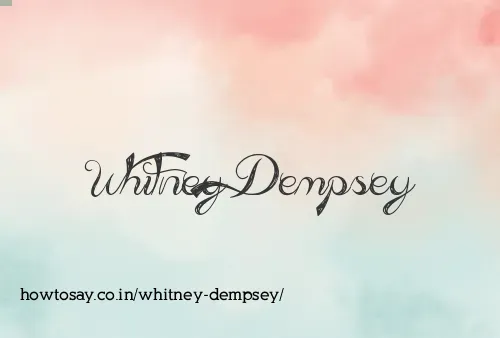 Whitney Dempsey