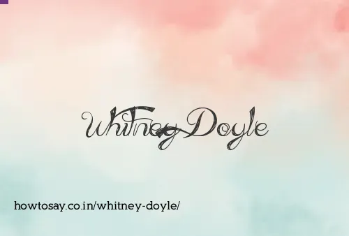 Whitney Doyle
