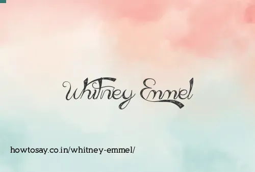 Whitney Emmel