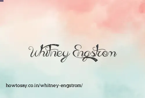 Whitney Engstrom