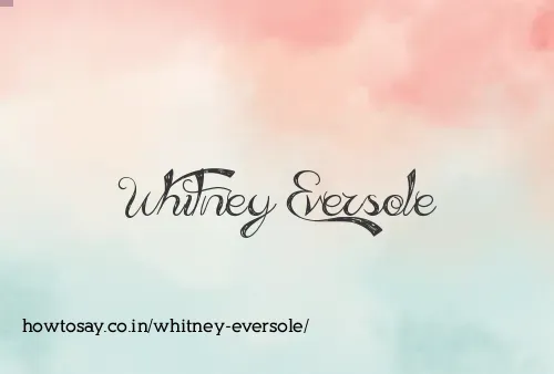 Whitney Eversole