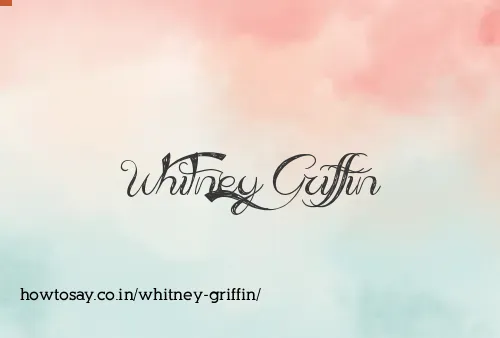Whitney Griffin