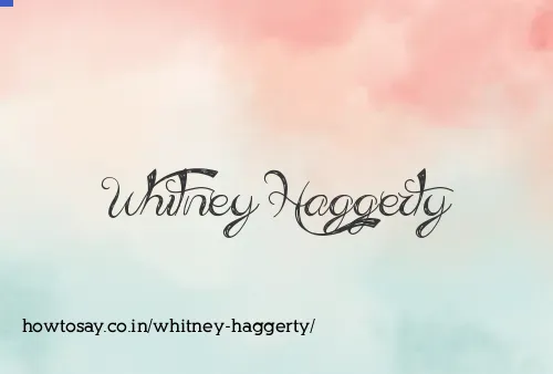 Whitney Haggerty