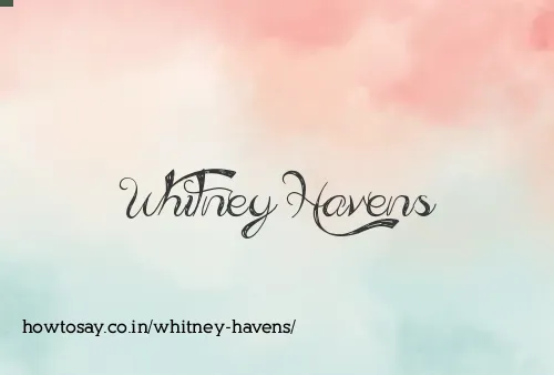 Whitney Havens