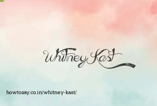 Whitney Kast