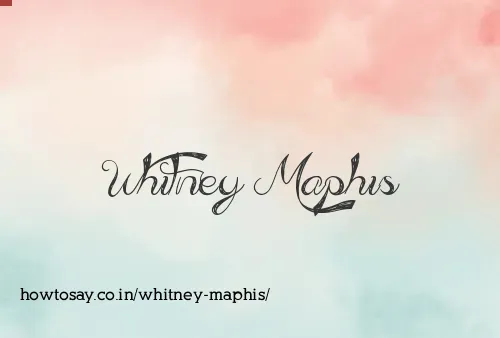 Whitney Maphis