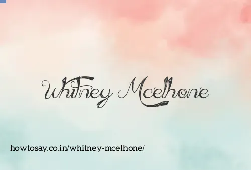 Whitney Mcelhone