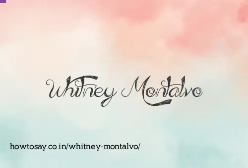 Whitney Montalvo