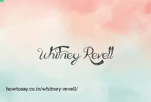 Whitney Revell