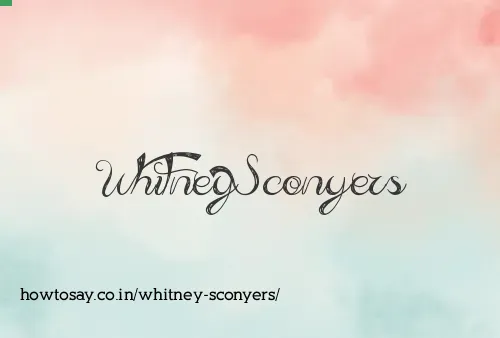Whitney Sconyers