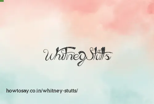 Whitney Stutts