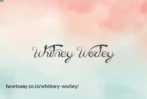 Whitney Worley