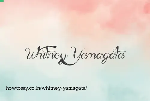 Whitney Yamagata