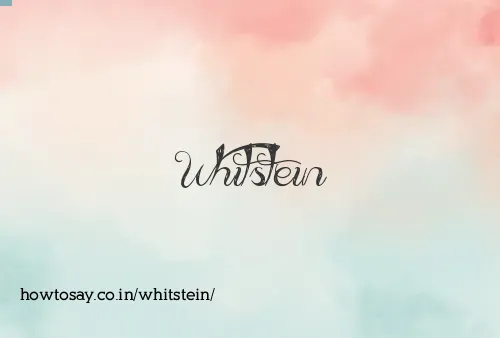Whitstein