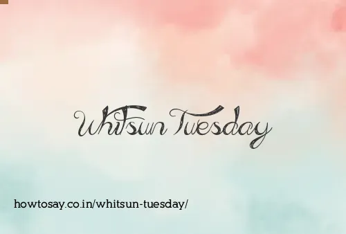 Whitsun Tuesday