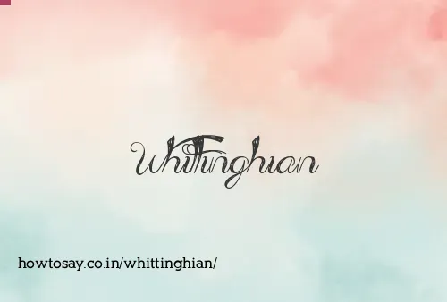 Whittinghian