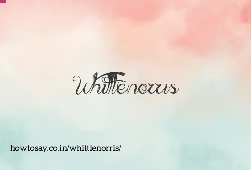 Whittlenorris