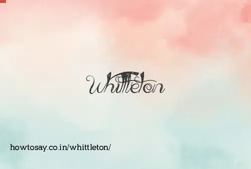 Whittleton