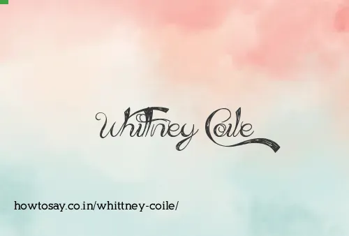 Whittney Coile