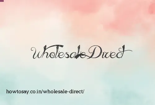 Wholesale Direct