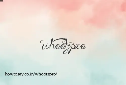 Whootzpro