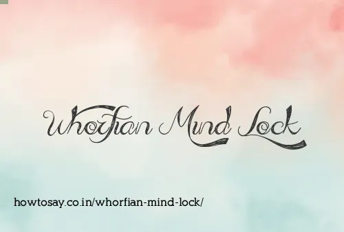 Whorfian Mind Lock