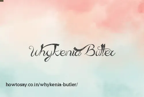 Whykenia Butler