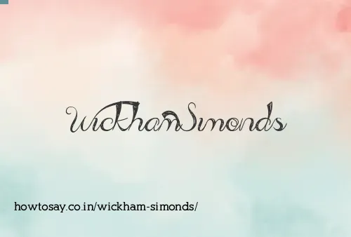 Wickham Simonds