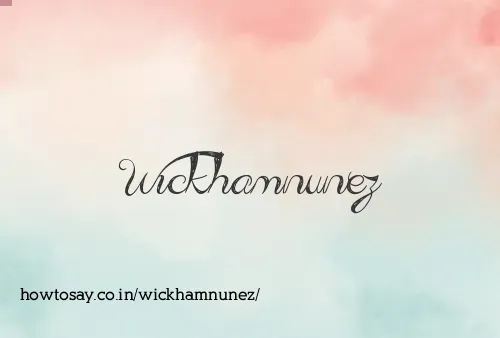 Wickhamnunez
