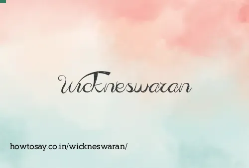 Wickneswaran