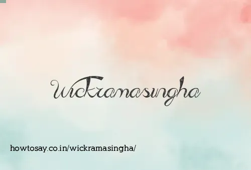 Wickramasingha
