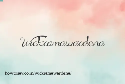 Wickramawardena