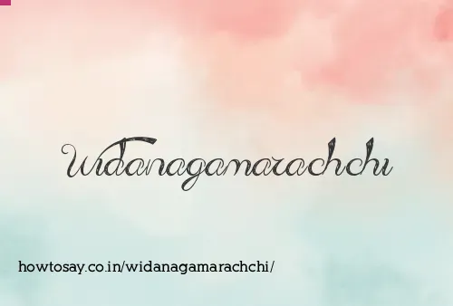 Widanagamarachchi