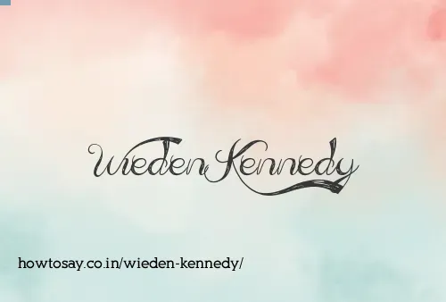 Wieden Kennedy