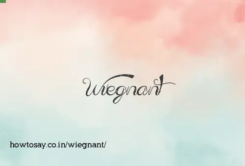 Wiegnant
