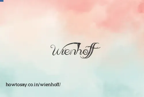 Wienhoff