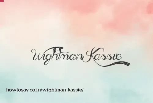 Wightman Kassie