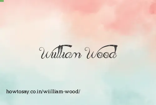 Wiilliam Wood